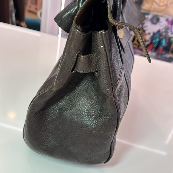 Vintage Mulberry Bayswater grained leather tote bag - Picture 6 of 11